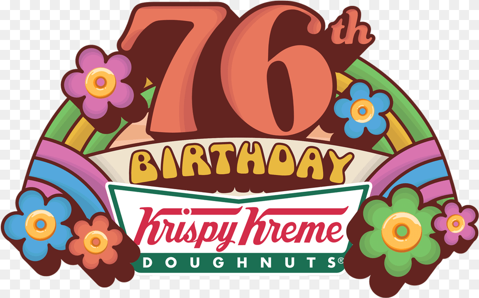Krispy Kreme Doughnuts, Text Free Png
