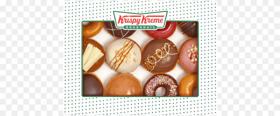 Krispy Kreme Doughnuts Krispy Kreme Sharer Dozen, Food, Sweets, Donut Free Png