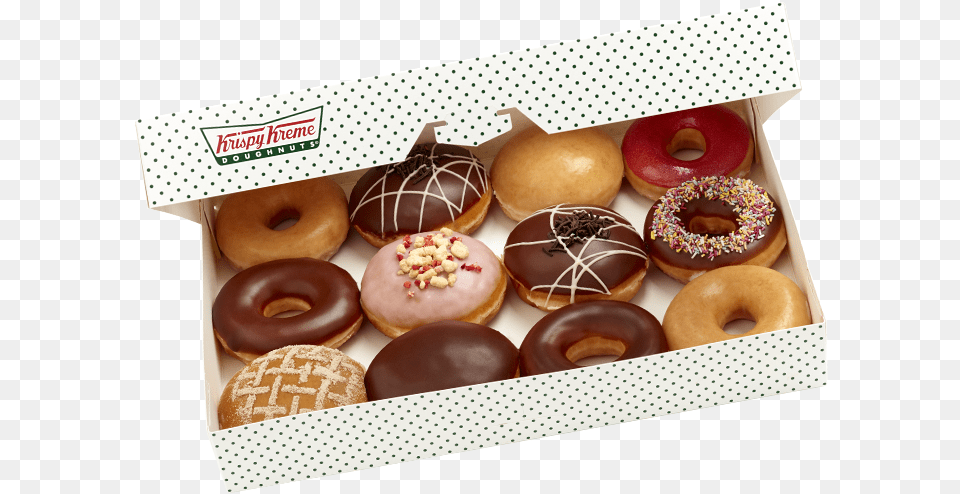 Krispy Kreme Is Giving Away Doughnuts Today, Food, Sweets, Donut, Bread Free Png Download