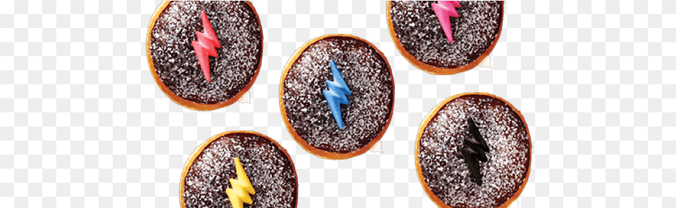 Krispy Kreme Power Rangers Donuts, Cream, Dessert, Food, Icing Free Transparent Png