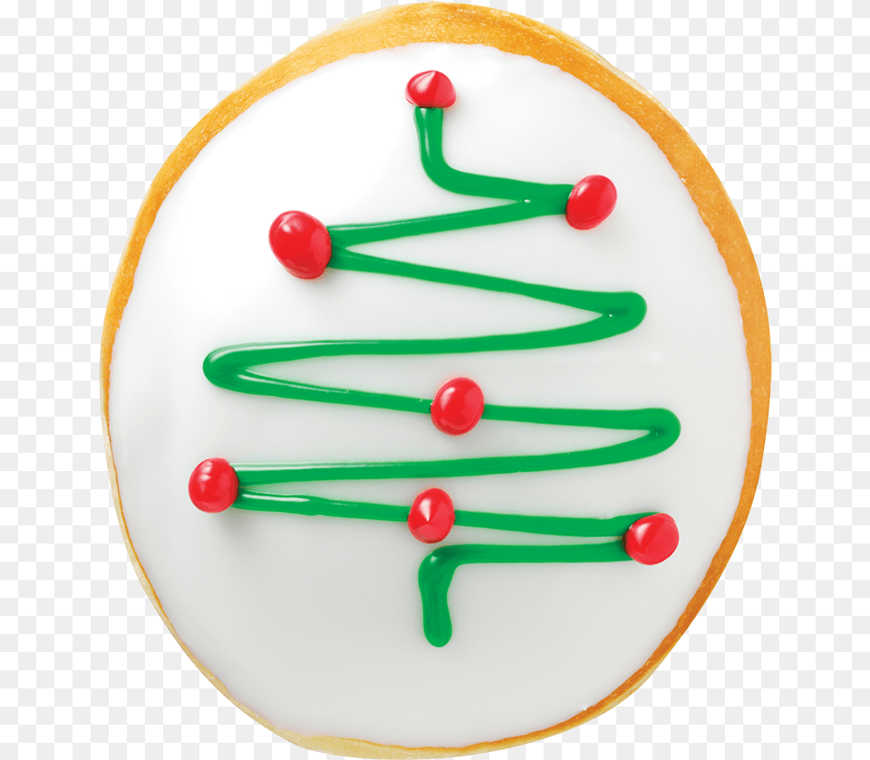 Krispy Kreme S, Cream, Dessert, Food, Icing Free Png Download