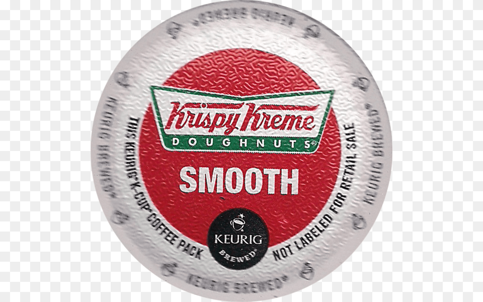 Krispy Kreme Smooth, Badge, Logo, Symbol, Can Free Transparent Png