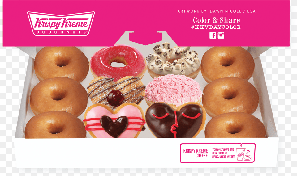 Krispy Kreme Special Days Krispy Kreme Coffee Light Roast Smooth K Cup Packs, Food, Sweets, Bread, Donut Free Png Download