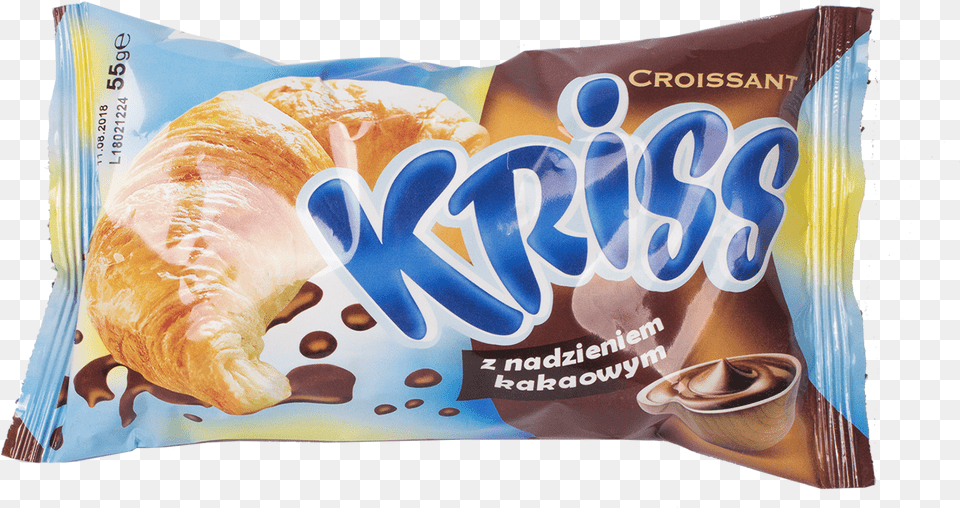 Kriss Croissant Cocoa Filling 55g Kifli, Food, Bread, Beverage, Coffee Free Png Download