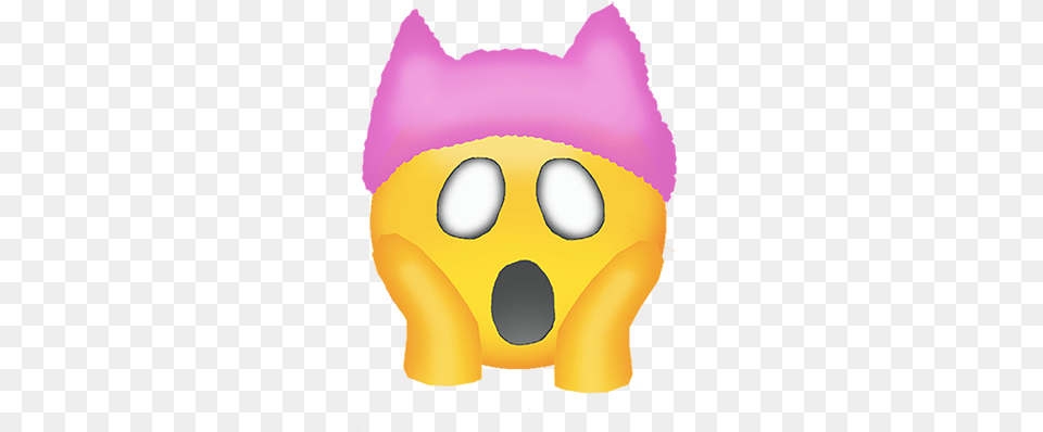 Krista Suh39s Pink Hat Emojis Sticker, Plush, Toy Free Transparent Png