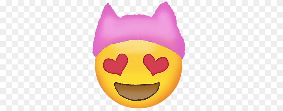 Krista Suhu2019s Pink Hat Emojis Iphone Krista Suh Happy Free Png