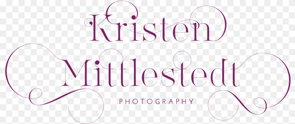 Kristen Mittlestedt Photography Logo Moody Romantic Calligraphy, Text, Purple Png