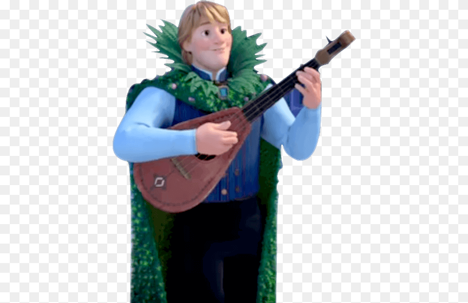 Kristoff Frozen Kristoff, Guitar, Lute, Musical Instrument, Person Free Transparent Png