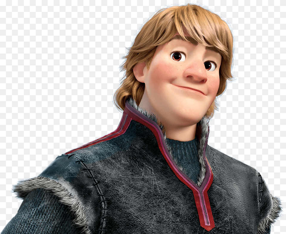 Kristoff Frozen Kristoff Frozen, Clothing, Coat, Person, Face Free Png