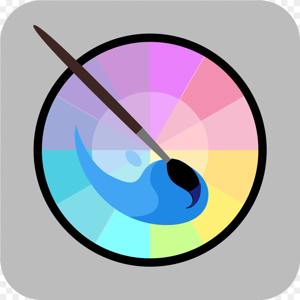 Krita Ao Quadrado Icon Krita Icon, Paint Container, Bow, Weapon Free Png