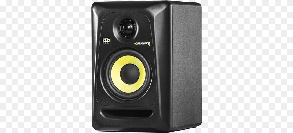 Krk Rokit 4 G3 Studio Monitor Krk Rp4 Rokit G3 White, Electronics, Speaker Png