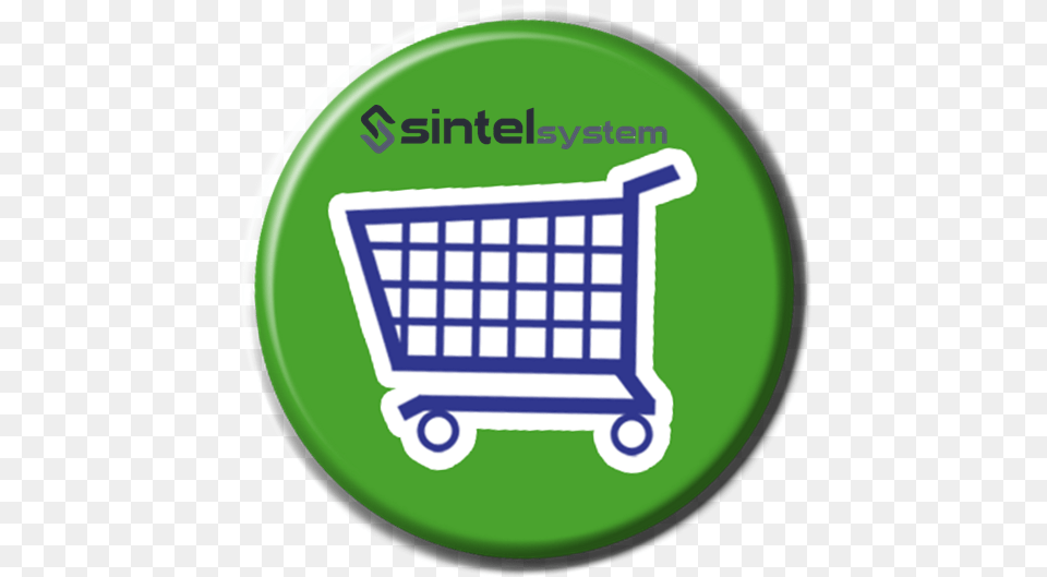 Kroger Grocery Delivery System Sintel Produce Pos Shopping Cart, Shopping Cart, Disk Free Png Download
