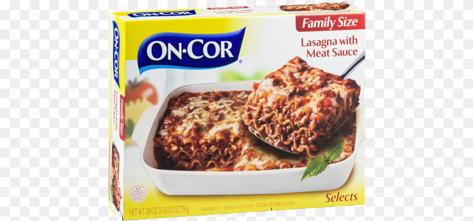 Kroger Lasagna With Meat Sauce, Food, Pasta, Pizza Png Image