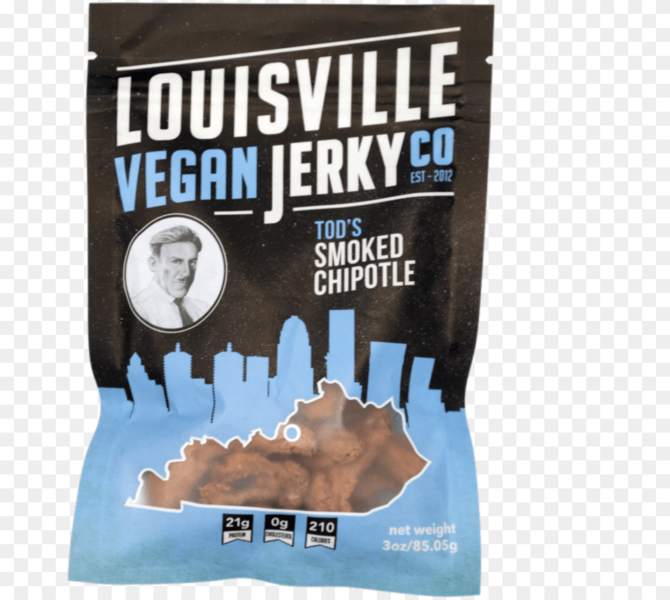 Kroger Louisville Smoked Chipotle Vegan Jerky 3 Oz, Adult, Person, Man, Male Free Png Download
