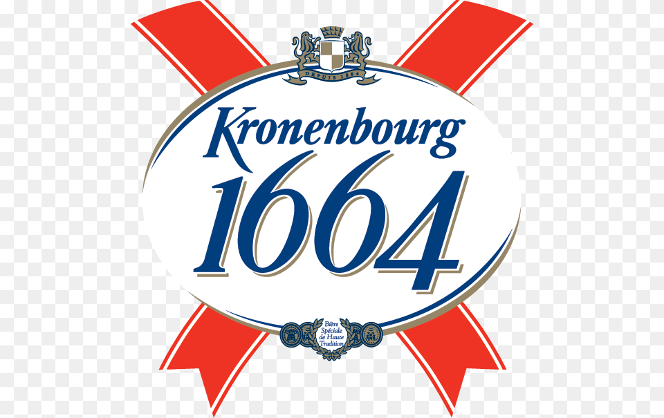 Kronenbourg 1664 Logo, Badge, Symbol Free Transparent Png