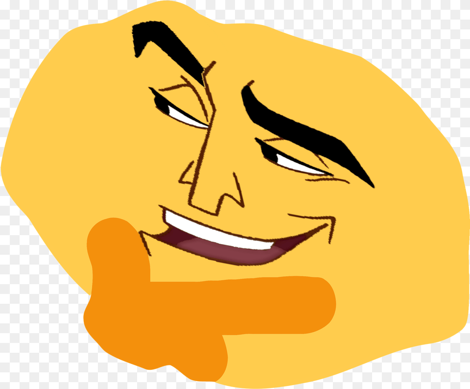 Kronk Thinking Best Emojis For Discord, Adult, Male, Man, Person Free Png
