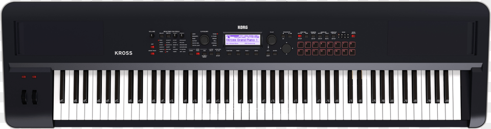 Kross Korg Kross 2 88 Key Synthesizer Workstation, Keyboard, Musical Instrument, Piano Free Png