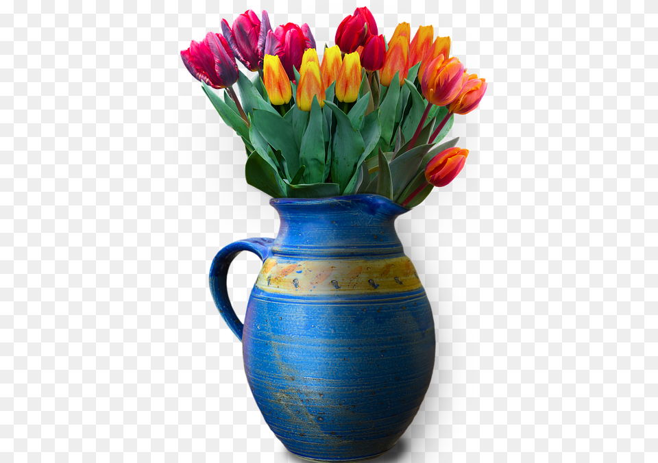 Krug Mit Blumen, Flower, Flower Arrangement, Flower Bouquet, Jar Png Image