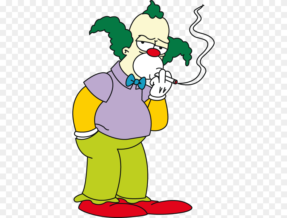 Krusty The Clown, Baby, Person, Performer, Cartoon Free Png