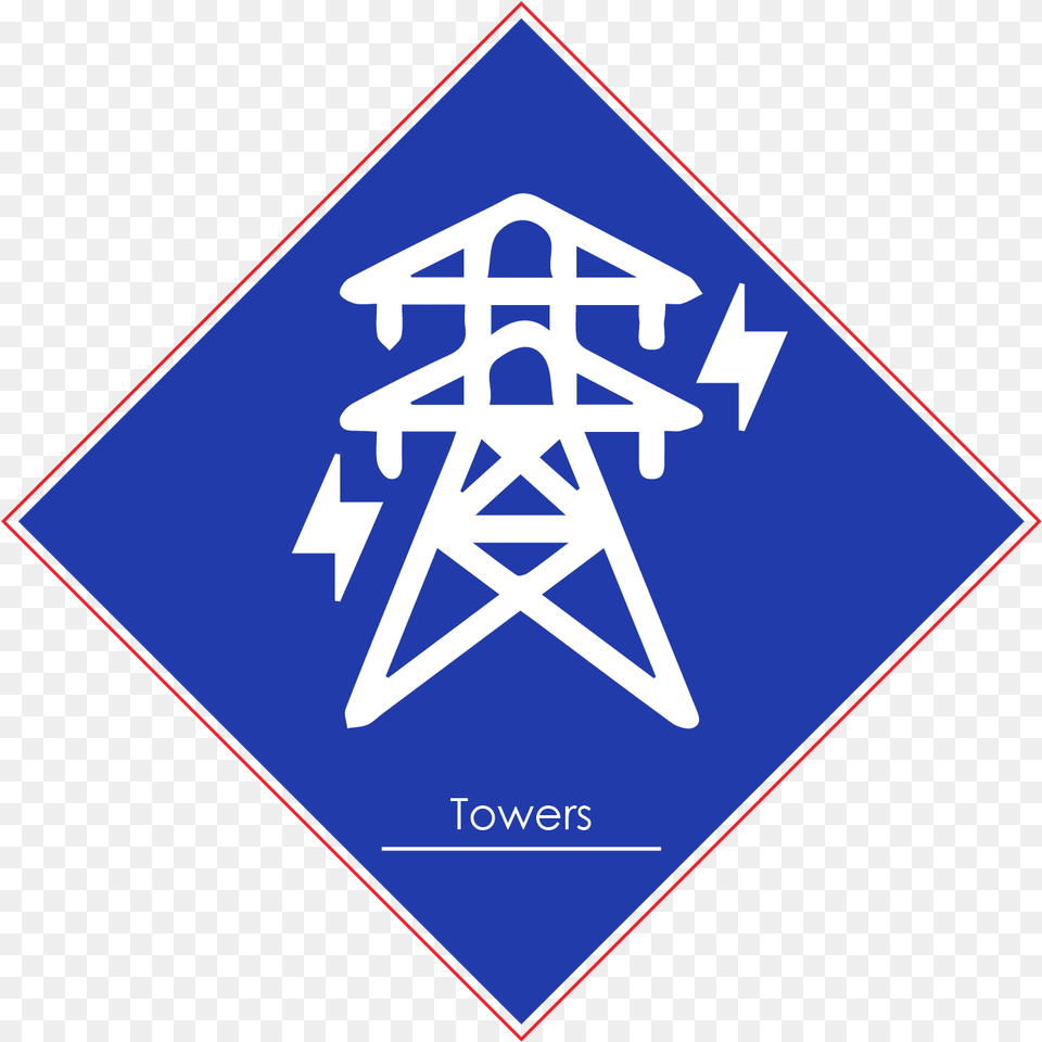 Krylya Sovetov Fc, Cable, Power Lines, Electric Transmission Tower, Sign Free Transparent Png