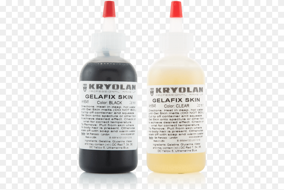 Kryolan Gela Fix, Bottle, Ink Bottle, Beverage, Milk Png