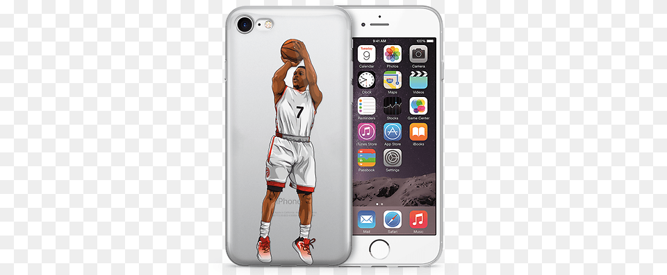 Kryptonite Kyle Lowry Iphone Case For Derrick Rose Phone Case, Mobile Phone, Electronics, Teen, Person Free Transparent Png