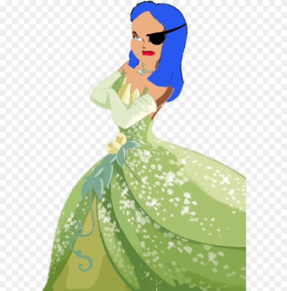 Krystal Wears A Pirate39s Eye Patch Illustration, Fashion, Clothing, Dress, Gown Png