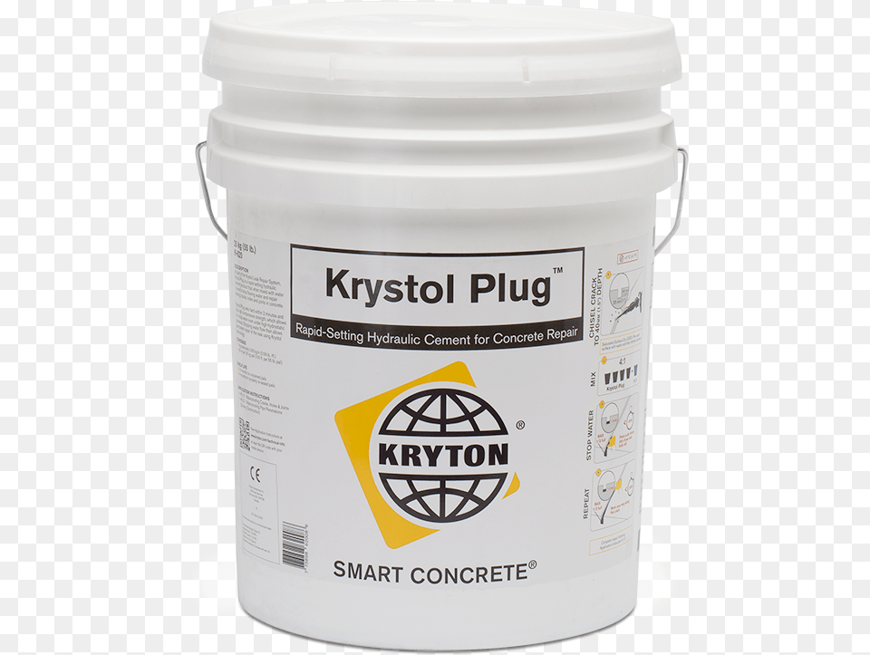 Krystol Waterstop Treatment, Paint Container, Bucket, Bottle, Shaker Png Image