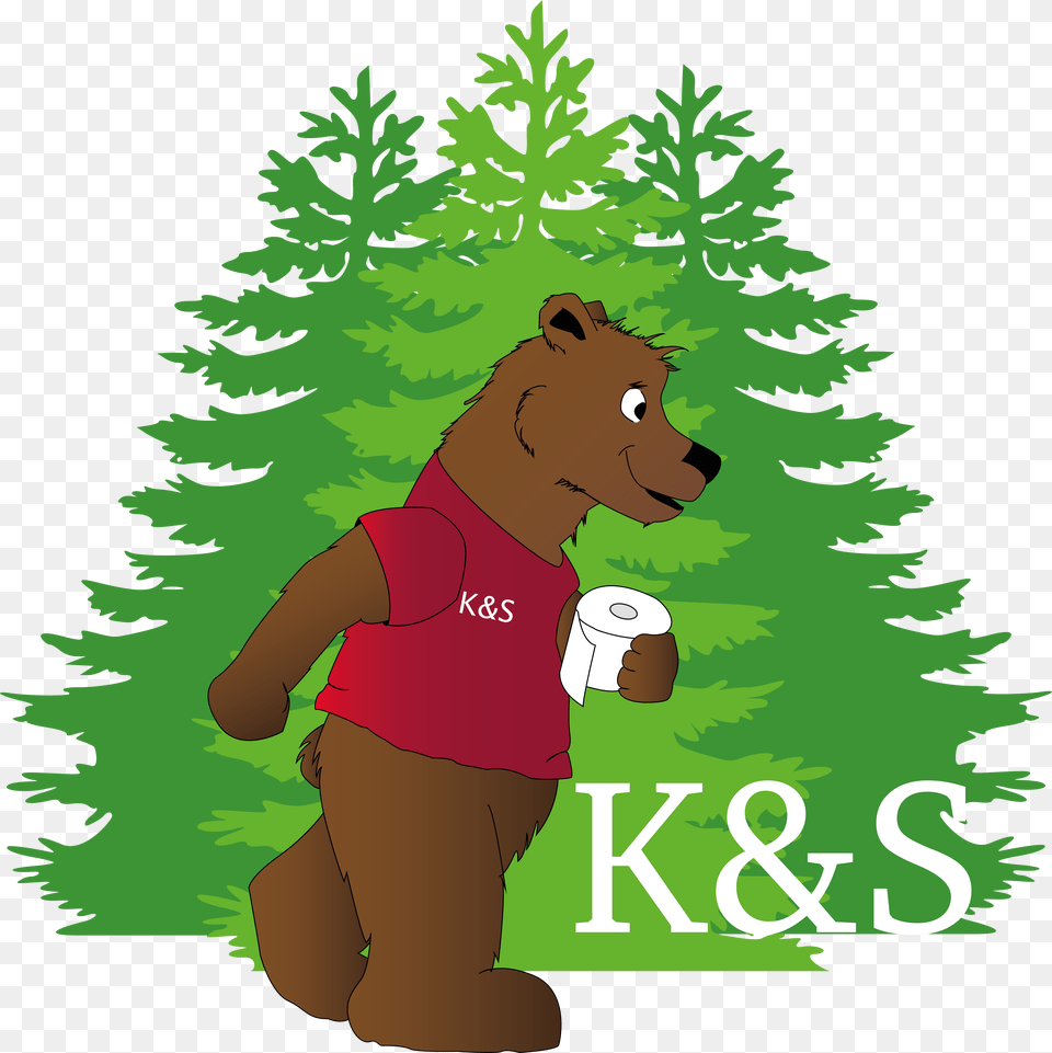 Ks Bear Logo, Green, Plant, Tree, Vegetation Free Transparent Png