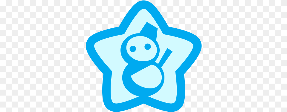 Ksa Ice Ability Icon Kirby Star Allies Ice Icon, Symbol, Star Symbol, Face, Head Png Image