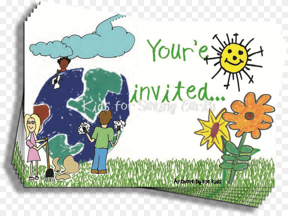 Kse Clean Up Our Earth Cartoon, Boy, Child, Male, Person Png