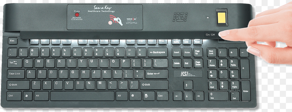 Ksi 1700 Sx Hfffb 16 Led Hi Res With Finger Terabyte Keyboard, Computer, Computer Hardware, Computer Keyboard, Electronics Free Png