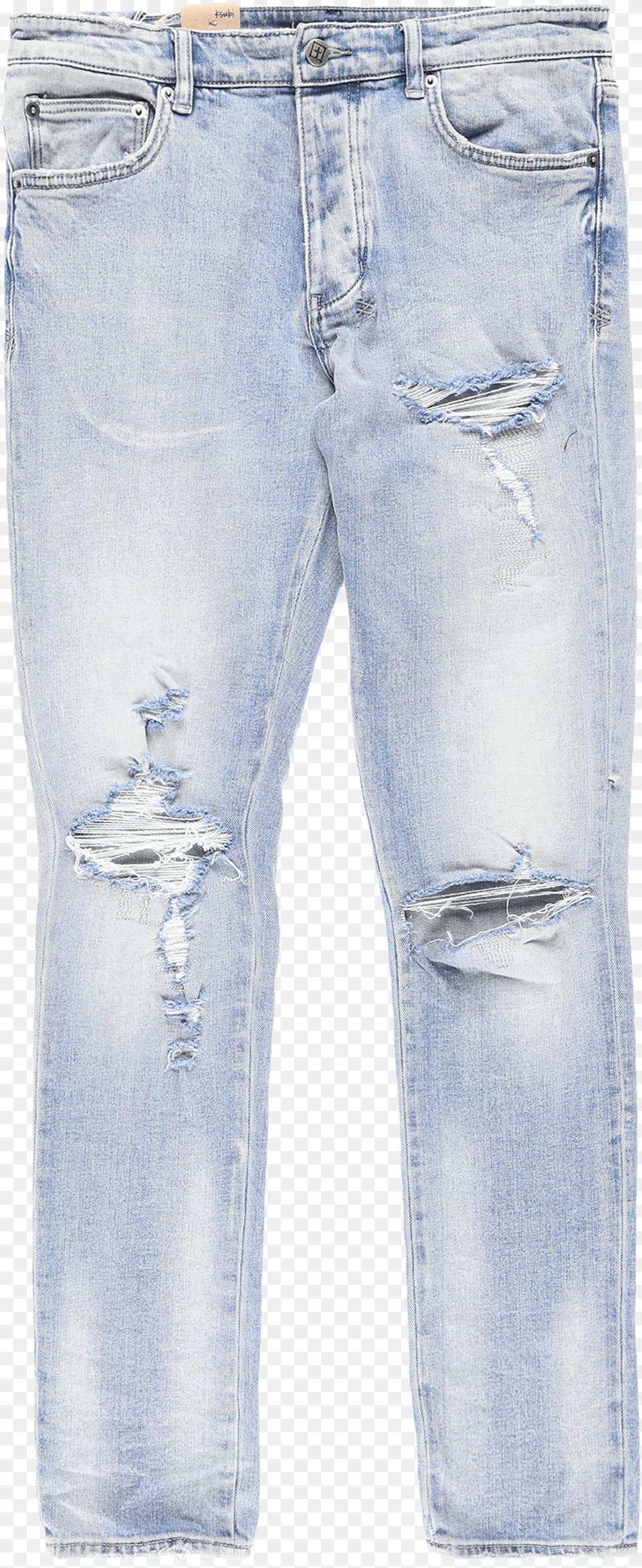 Ksubi Chitch Punk Blue Trashed Jeans Denim The Chitch Pocket Free Transparent Png