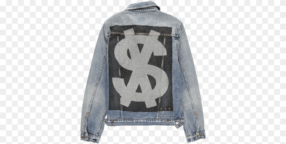 Ksubi Jinx Pay Up Classic Jacket Emblem, Clothing, Coat, Pants, Hoodie Png Image