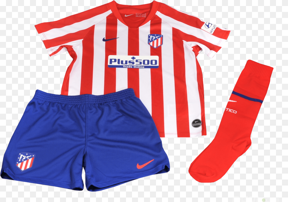 Kszlet Nike Atletico Madrid Breathe Home Little Trunks, Clothing, Shirt, Shorts, Hosiery Png Image