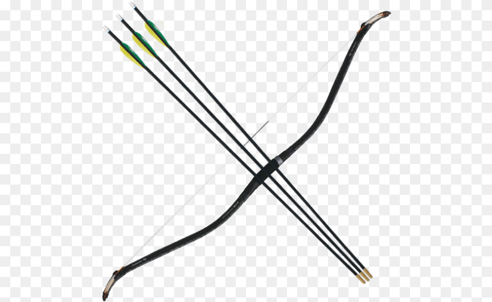 Ktb Kingdom Bow And 3 Arrows Set Arrow, Weapon Png Image