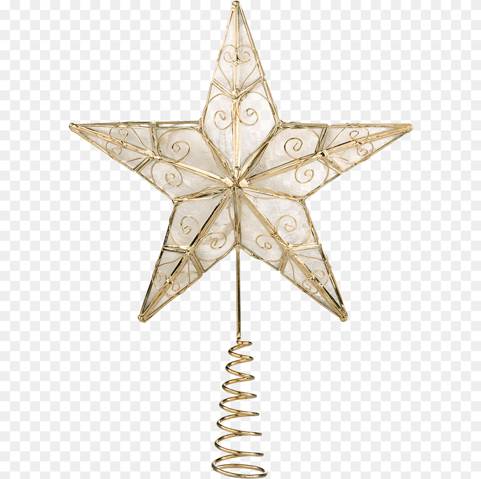 Kthe Wohlfahrt Online Shop Tree Top Star With Decorations Christmas Decorations And More, Star Symbol, Symbol, Cross Free Png Download