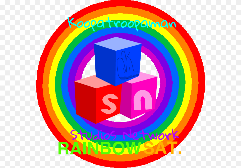 Ktmsn Rainbow Sat, Text Png Image