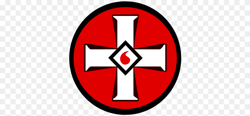 Ku Klux Klan Logo, Cross, Symbol, Disk, Sign Png Image
