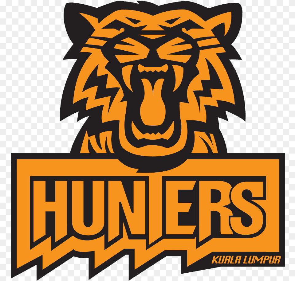 Kuala Lumpur Hunters, Logo, Animal, Lion, Mammal Png Image