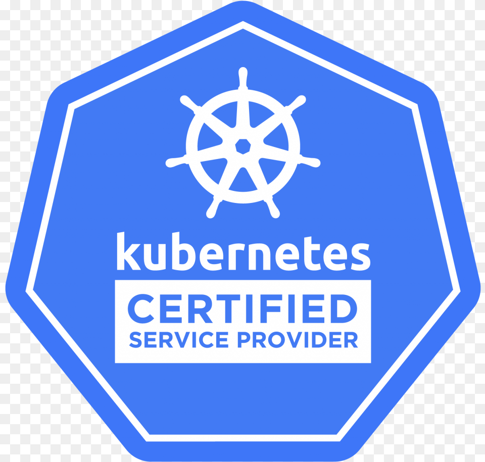 Kubernetes Certified Service Provider Logo Kubernetes Certified Service Provider, Sign, Symbol, Disk, Outdoors Free Png