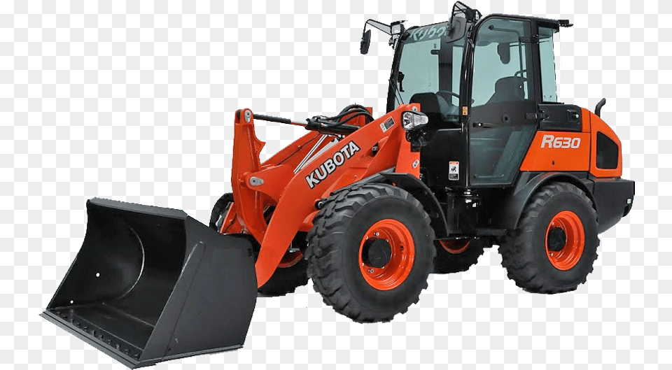 Kubota R630 Wheel Loader, Machine, Bulldozer Free Transparent Png