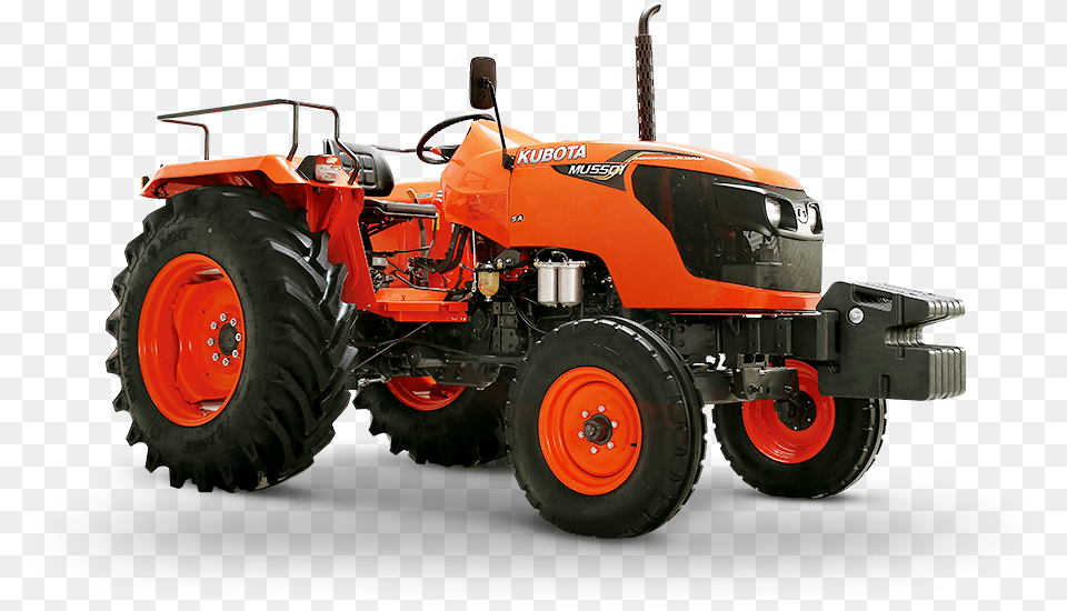 Kubota Tractor 55 Hp, Vehicle, Transportation, Wheel, Machine Free Png Download