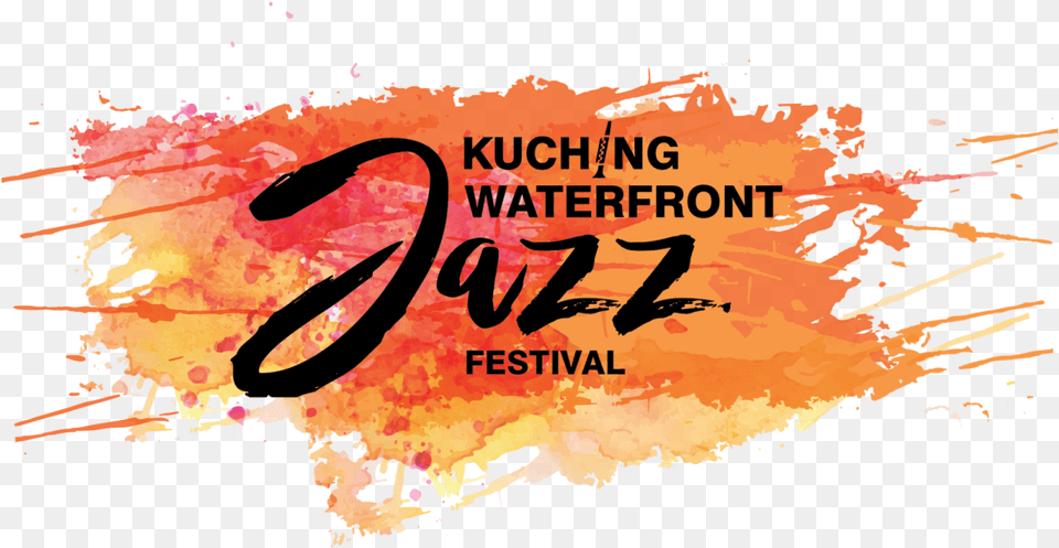 Kuching Waterfront Jazz Calligraphy, Art, Graphics, Advertisement, Text Free Png Download