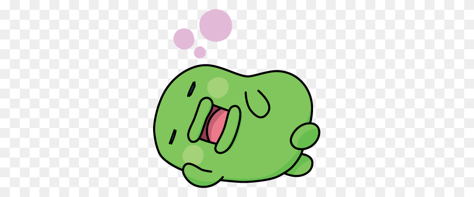 Kuchipatchi Sleeping, Green Png