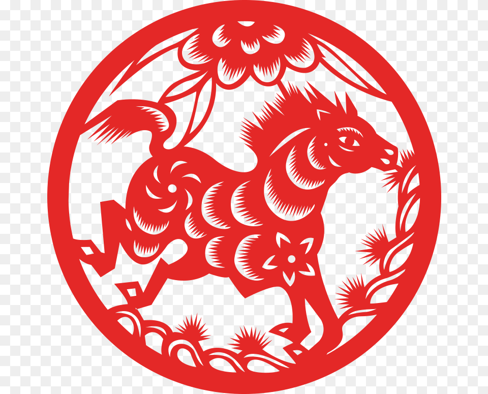 Kuda Zodiac Year Of The Horse Shower Curtain, Dragon, Animal, Lion, Mammal Free Png Download