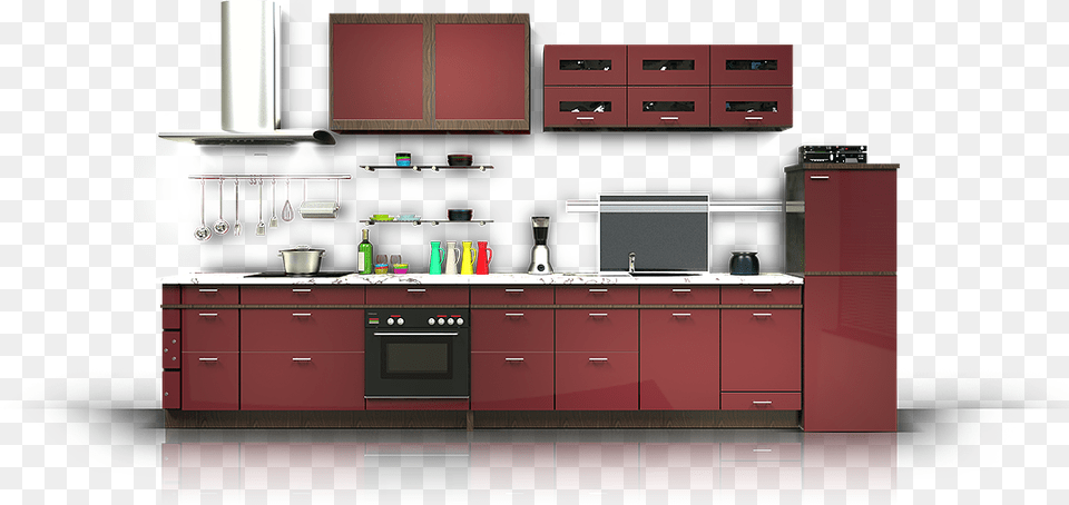 Kuhnya, Furniture, Cabinet, Microwave, Appliance Free Png