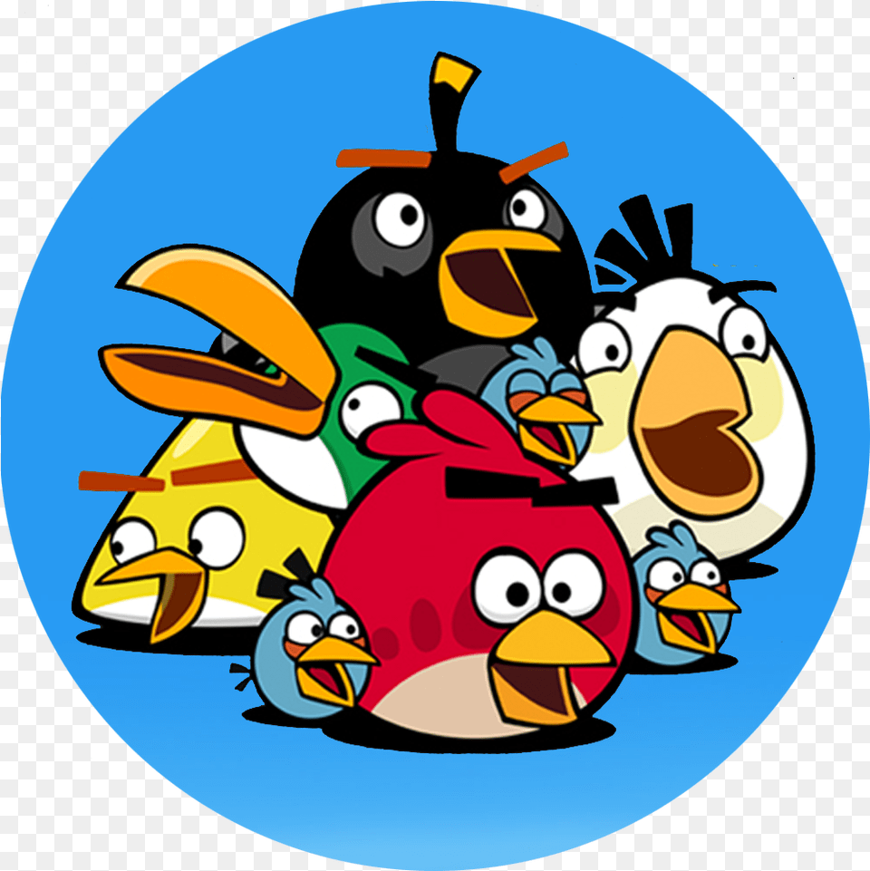 Kumpulan Wallpaper Lucu Angry Birds Angry Birds Round, Animal, Bird, Cartoon Free Transparent Png