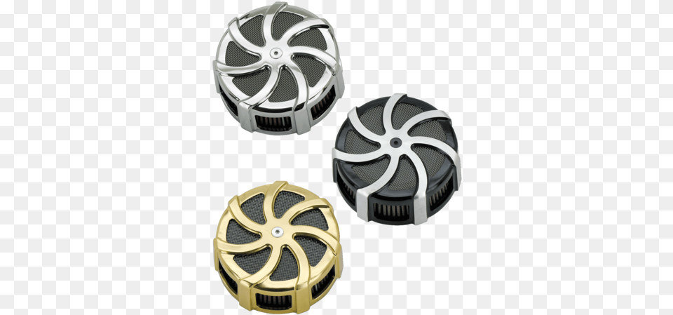 Kunai Air Cleaners Feature A Gauze Filter Top To Allow Motorcycle, Spoke, Speaker, Electronics, Machine Free Png
