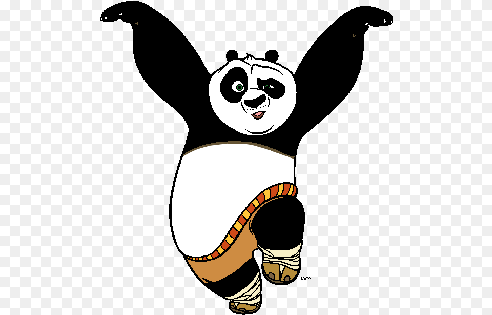 Kung Fu Panda Animated Clipart Download Kung Fu Panda Animated, Cartoon, Person Png Image